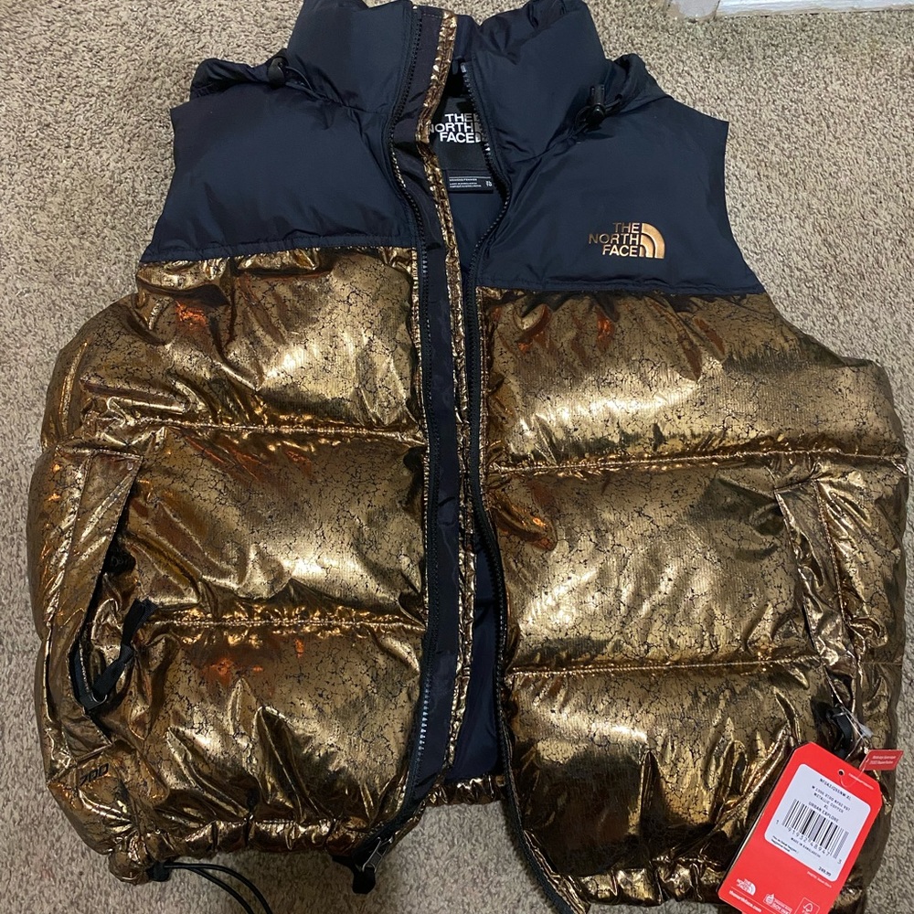 The north face puffer vest